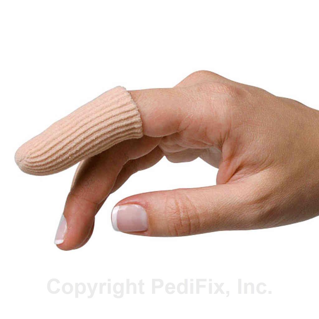 Pedifix Fabric Covered Visco-Gel Finger Protector Large