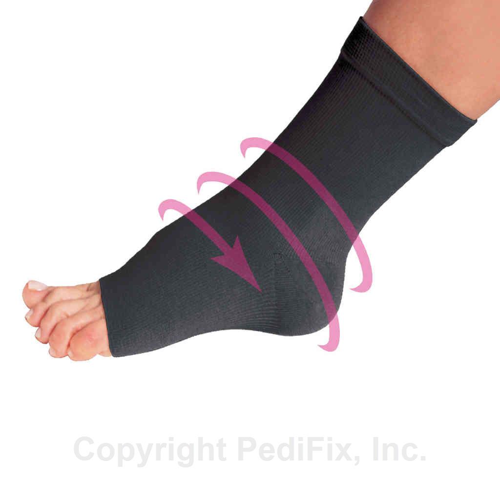 PediFix® Pedi-Smart® Compression Anklet - Black