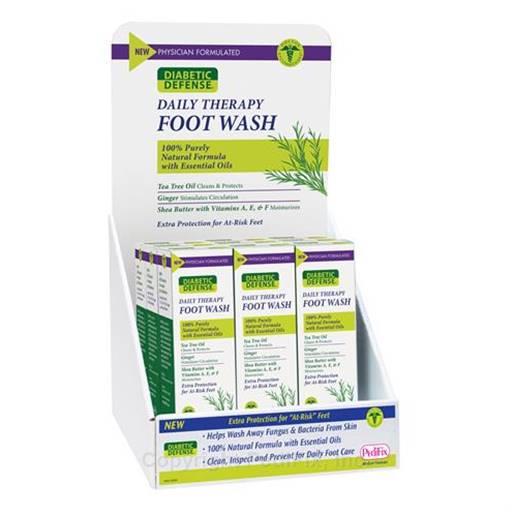 Diabetic Defense® Foot Wash Counter-Top Display